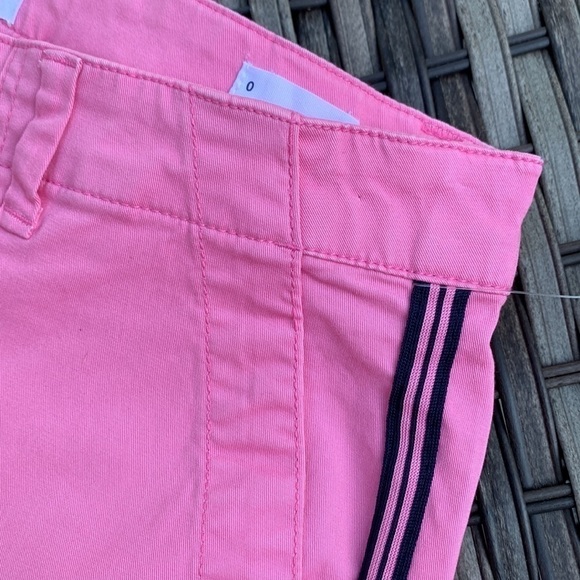 Gap Girlfriend Khaki - French Pink with Navy Side Stripes - Picture 12 of 16